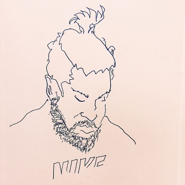 I Secretly Draw People On The New York City Subway