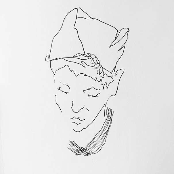 I Secretly Draw People On The New York City Subway I Secretly Draw People On The New York City Subway