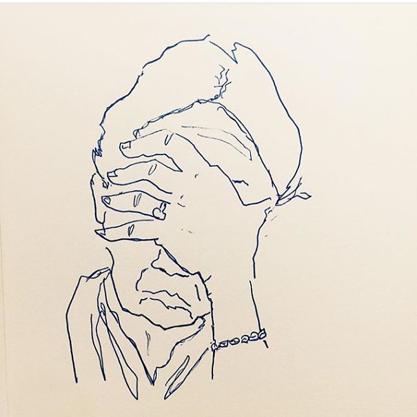 I Secretly Draw People On The New York City Subway I Secretly Draw People On The New York City Subway