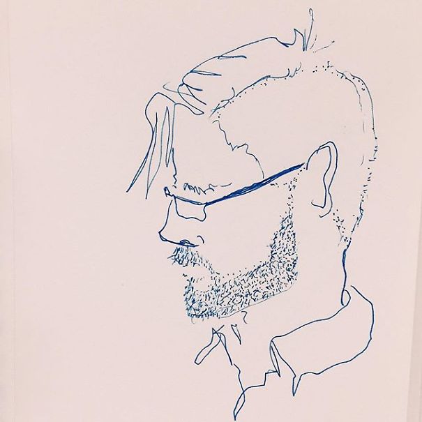 I Secretly Draw People On The New York City Subway