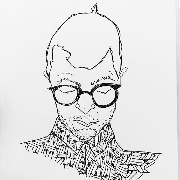 I Secretly Draw People On The New York City Subway