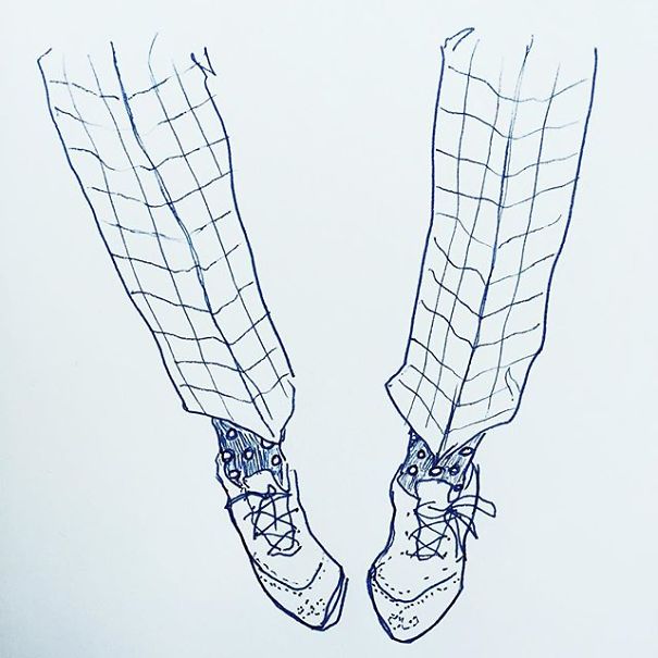 I Secretly Draw People On The New York City Subway I Secretly Draw People On The New York City Subway