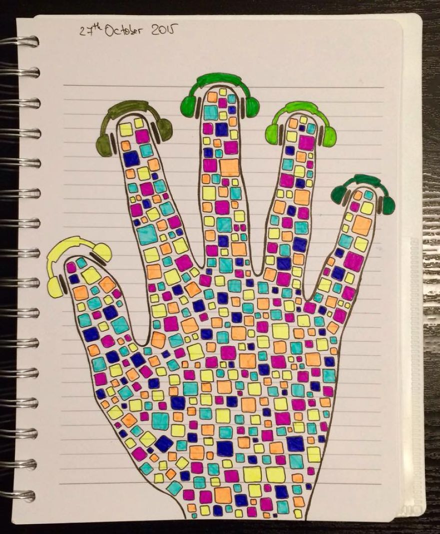 London-Based Economist Takes Up 365-Day Drawing Challenge And It's Awesome