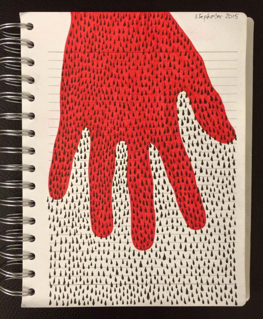 London-Based Economist Takes Up 365-Day Drawing Challenge And It's Awesome