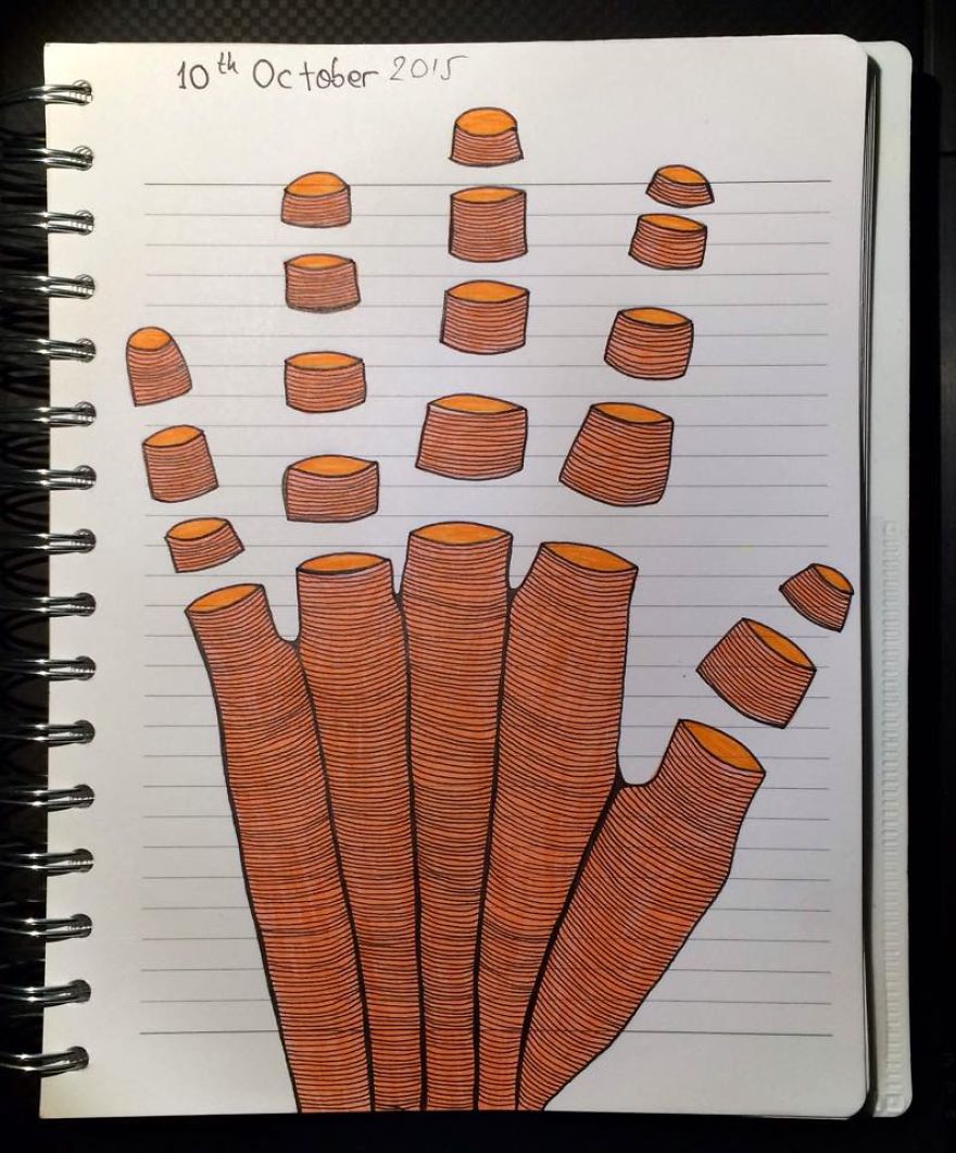 London-Based Economist Takes Up 365-Day Drawing Challenge And It's Awesome