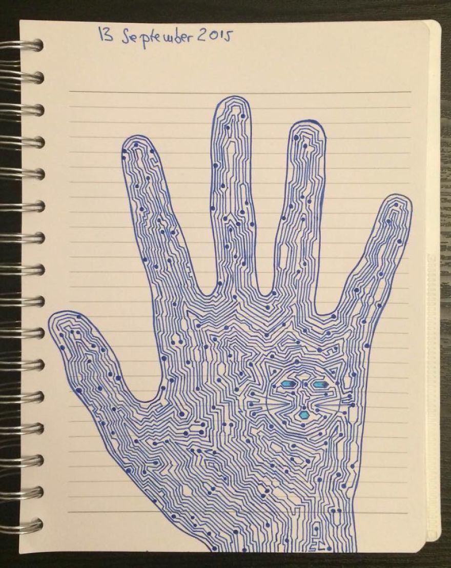 London-Based Economist Takes Up 365-Day Drawing Challenge And It's Awesome