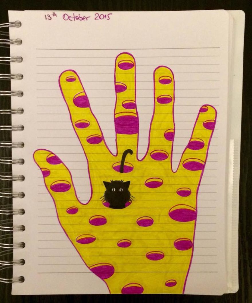 London-Based Economist Takes Up 365-Day Drawing Challenge And It's Awesome