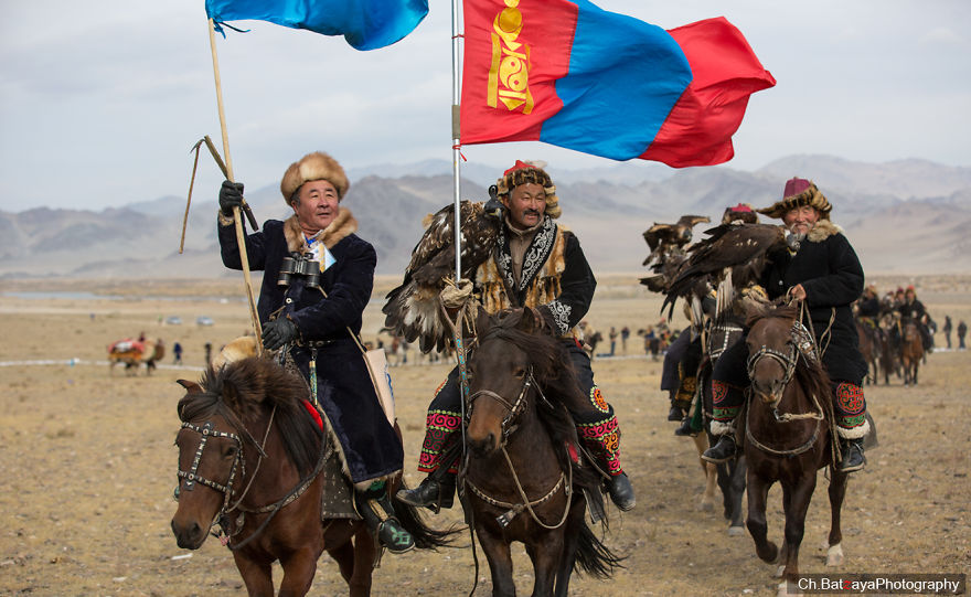 Moments From The Golden Eagle Festival In Mongolia