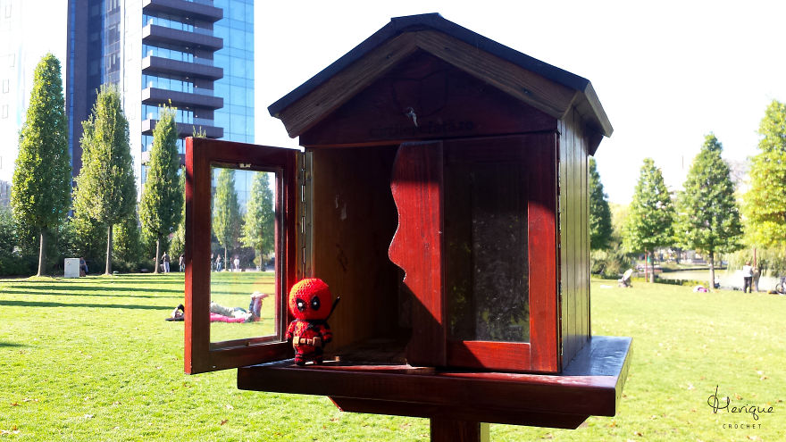 I Crochet Tiny Superheroes And Carry Them With Me So They'd Save My Day I Crochet Tiny Superheroes And Carry Them With Me So They'd Save My Day