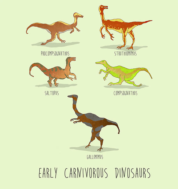 Dinosaurs Of The World
