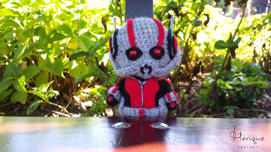 I Crochet Tiny Superheroes And Carry Them With Me So They'd Save My Day I Crochet Tiny Superheroes And Carry Them With Me So They'd Save My Day