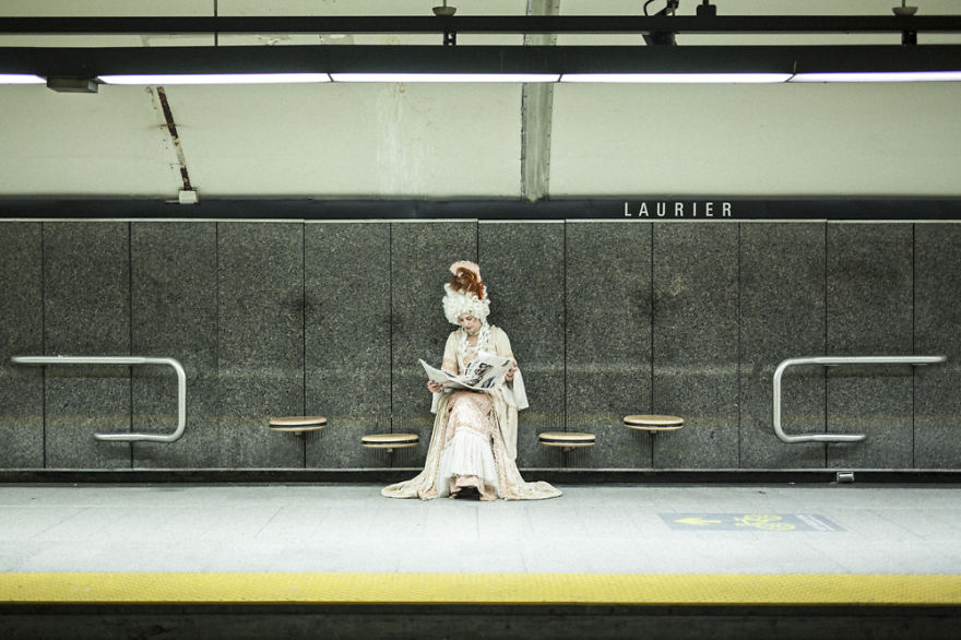 If Today's People Dressed In 18th Century Fashion