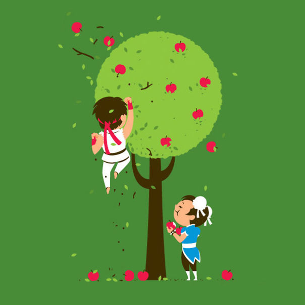 I Illustrate Pop Culture Characters In Funny Situations I Illustrate Pop Culture Characters In Funny Situations