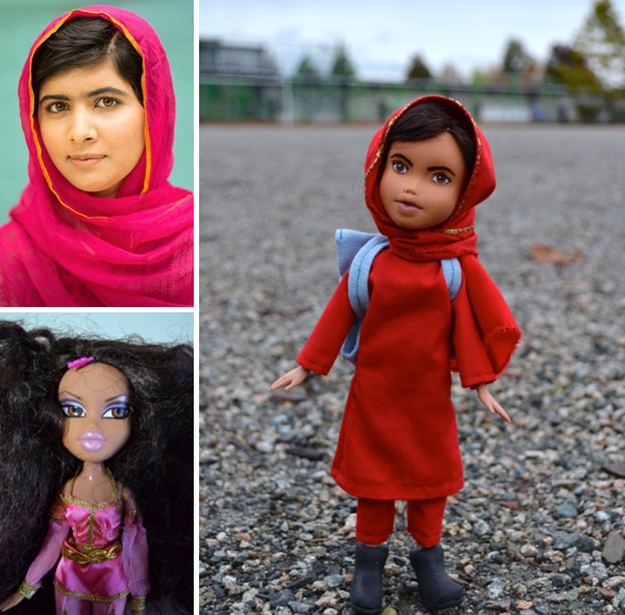 I Remove Make-Up From Hollywood And Disney Dolls To Turn Them Into Inspiring Real-Life Women