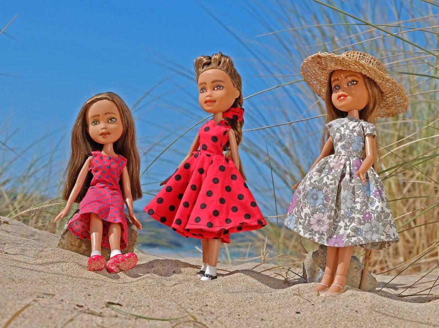 I Desexualize And Repaint Second-Hand Fashion Dolls To Look Like Real-Life Women I Desexualize And Repaint Second-Hand Fashion Dolls To Look Like Real-Life Women