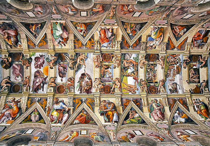 Churches Of Rome: The Beauty Of The Ceilings Of The City On Seven Hills Churches Of Rome: The Beauty Of The Ceilings Of The City On Seven Hills