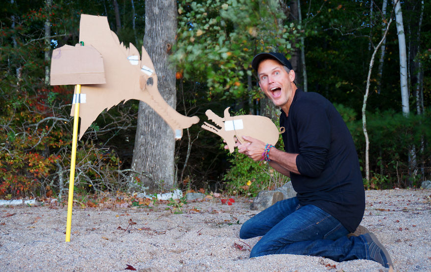 My Cardboard Cutouts Come To Life In Magical Sunset Silhouettes My Cardboard Cutouts Come To Life In Magical Sunset Silhouettes