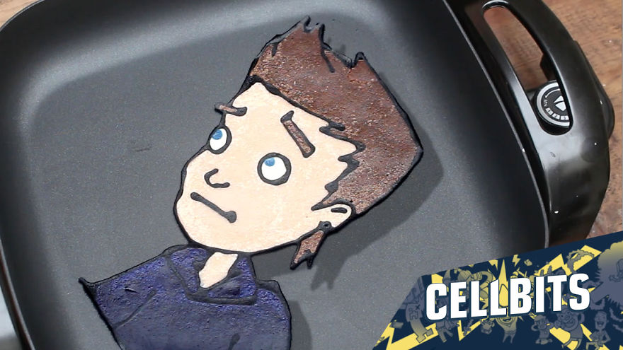 Pancake Art: Crazy Cook Makes Colorful Disney Pancakes