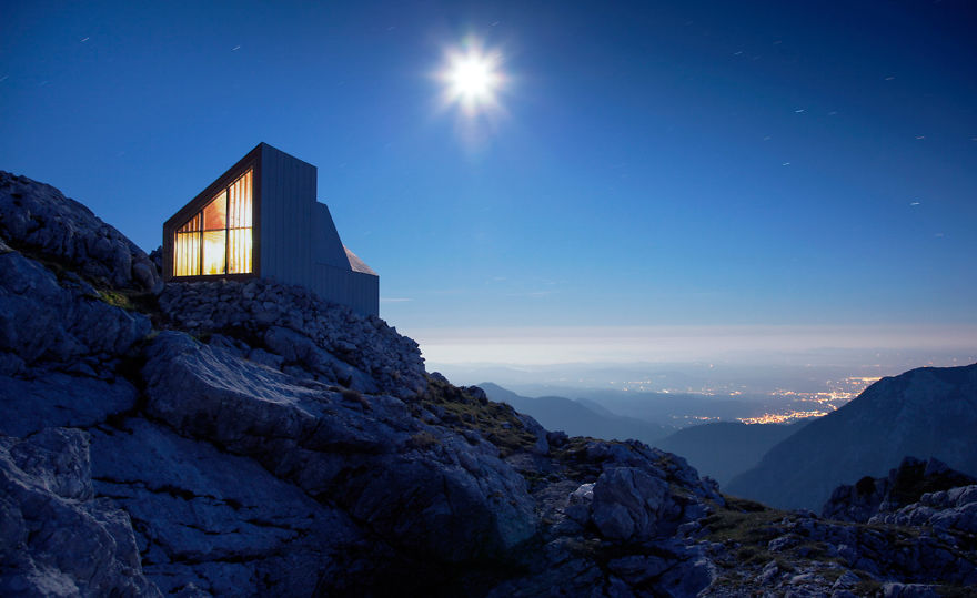 Cozy Alpine Shelter For Climbers That We Built On Slovenian Alps