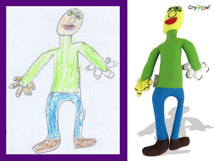 Children Draw Their Own Doll; The Cryoow! Doll