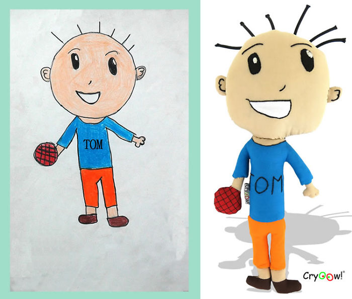Children Draw Their Own Doll; The Cryoow! Doll