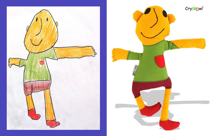 Children Draw Their Own Doll; The Cryoow! Doll