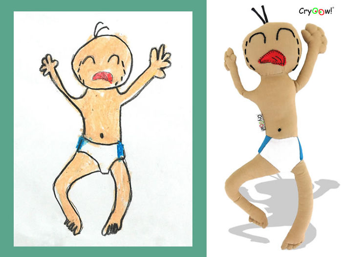 Children Draw Their Own Doll; The Cryoow! Doll