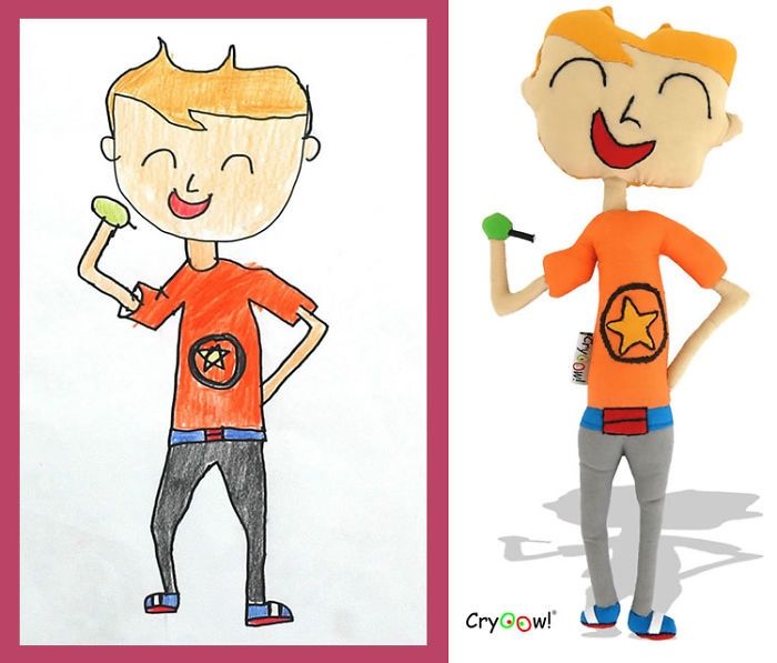Children Draw Their Own Doll; The Cryoow! Doll