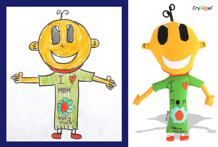 Children Draw Their Own Doll; The Cryoow! Doll Children Draw Their Own Doll; The Cryoow! Doll