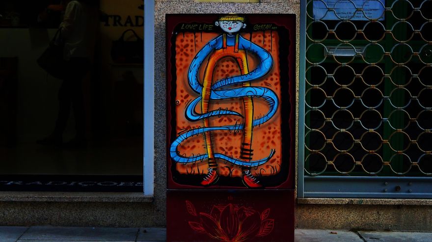 Artists Turn Boring Electrical Boxes Into Beautiful Art Artists Turn Boring Electrical Boxes Into Beautiful Art