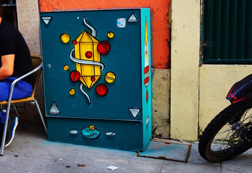 Artists Turn Boring Electrical Boxes Into Beautiful Art Artists Turn Boring Electrical Boxes Into Beautiful Art