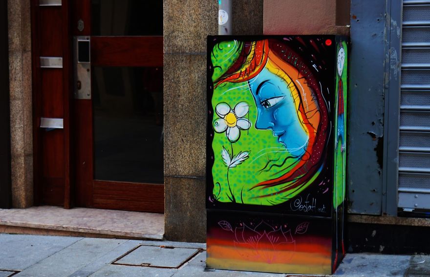 Artists Turn Boring Electrical Boxes Into Beautiful Art Artists Turn Boring Electrical Boxes Into Beautiful Art