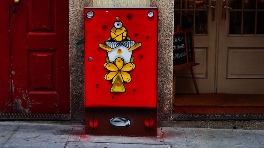 Artists Turn Boring Electrical Boxes Into Beautiful Art Artists Turn Boring Electrical Boxes Into Beautiful Art