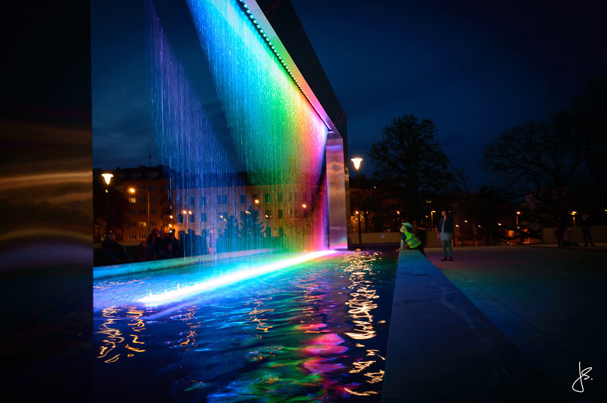 This Magical Fountain Was Installed In My Hometown Brno