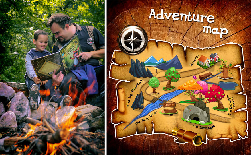 Dad Creates First-Of-Its-Kind Magical Book For His Son Dad Creates First-Of-Its-Kind Magical Book For His Son