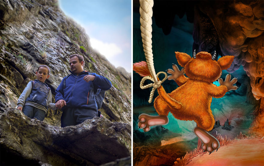 Dad Creates First-Of-Its-Kind Magical Book For His Son Dad Creates First-Of-Its-Kind Magical Book For His Son