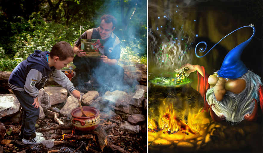 Dad Creates First-Of-Its-Kind Magical Book For His Son Dad Creates First-Of-Its-Kind Magical Book For His Son