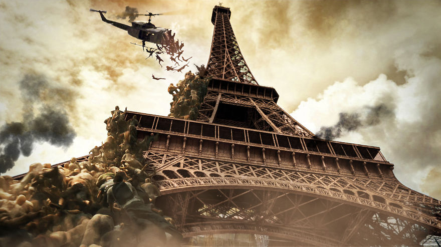 Designers Imagine Famous World Landmarks After A Zombie Apocalypse
