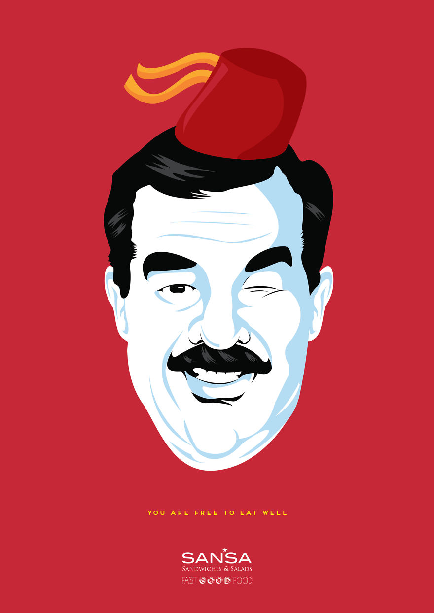 Dictators As Fast Food Mascots Show That We Are Still Free To Eat Well