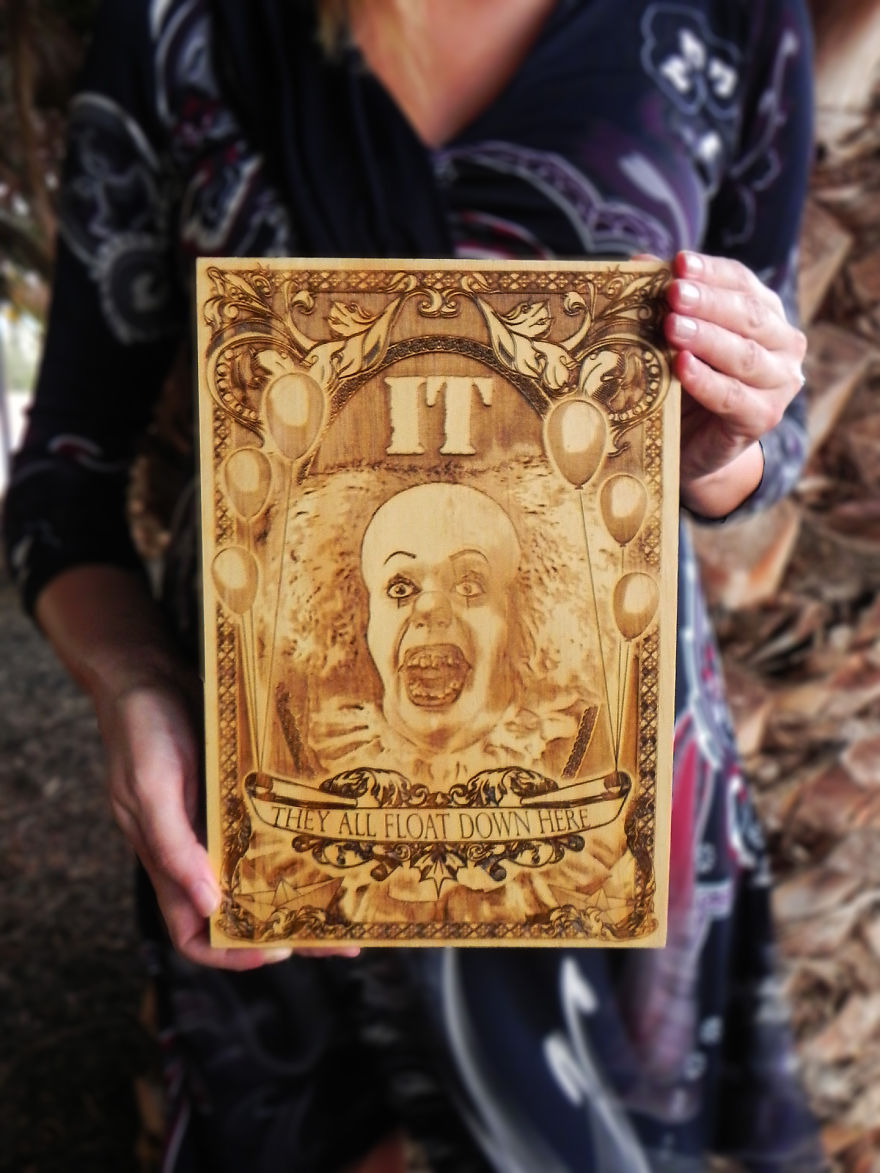 We Create Laser Engraved Wood Posters Of Our Favourite Movies We Create Laser Engraved Wood Posters Of Our Favourite Movies