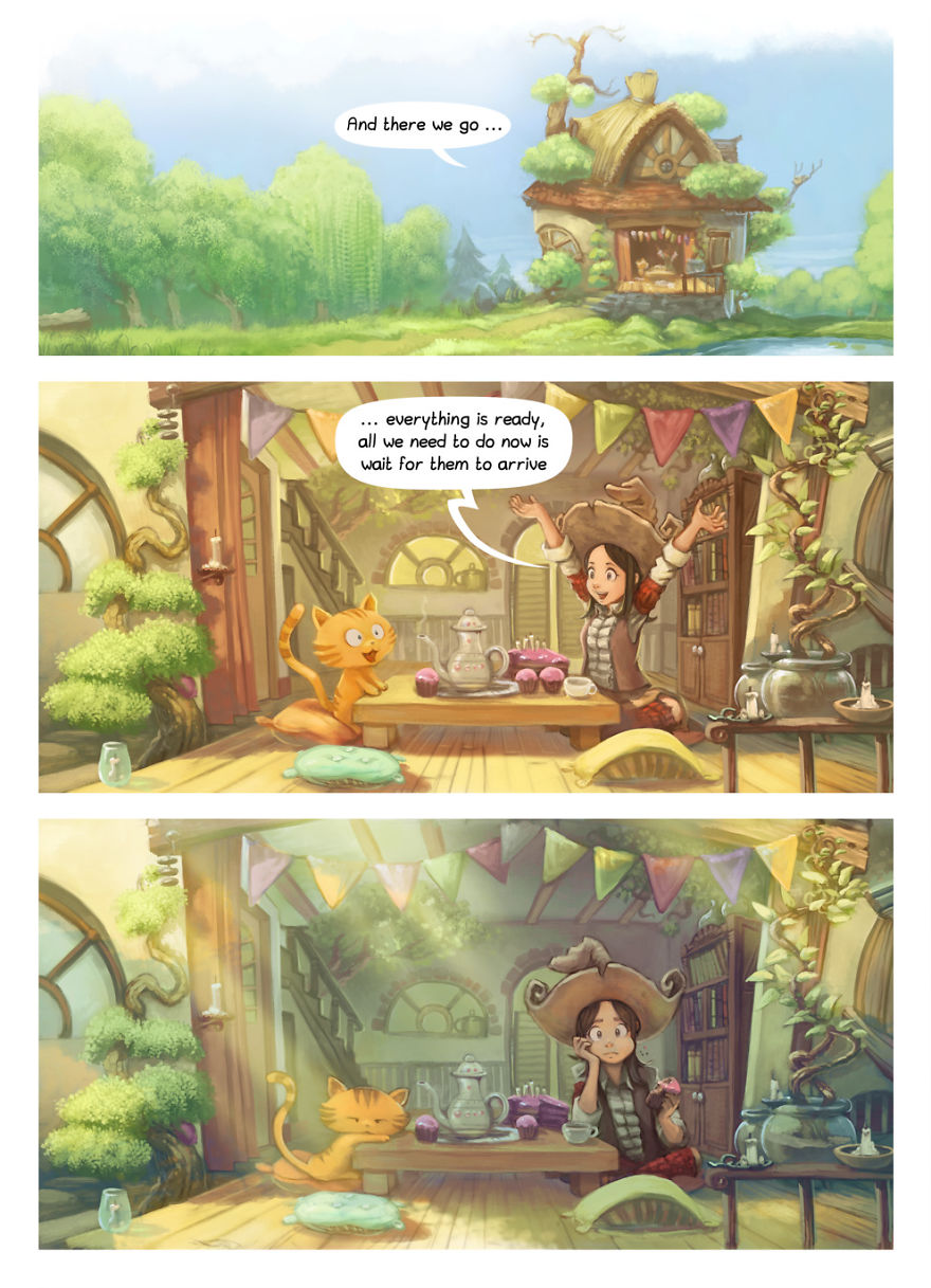 French Artist Creates A Unique Webcomic To Change The Comic Book Industry