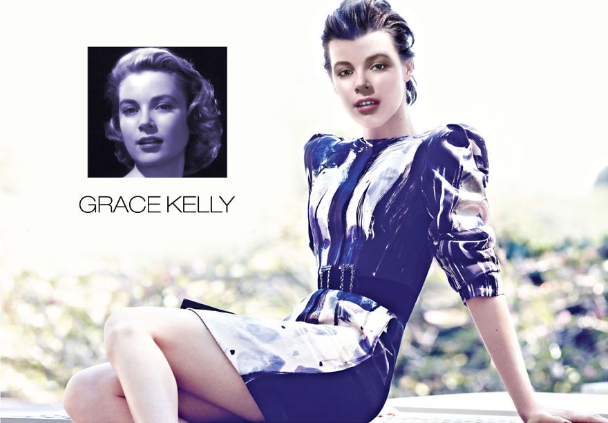 Stars From The Golden Age Of Cinema Get A Modern Makeover