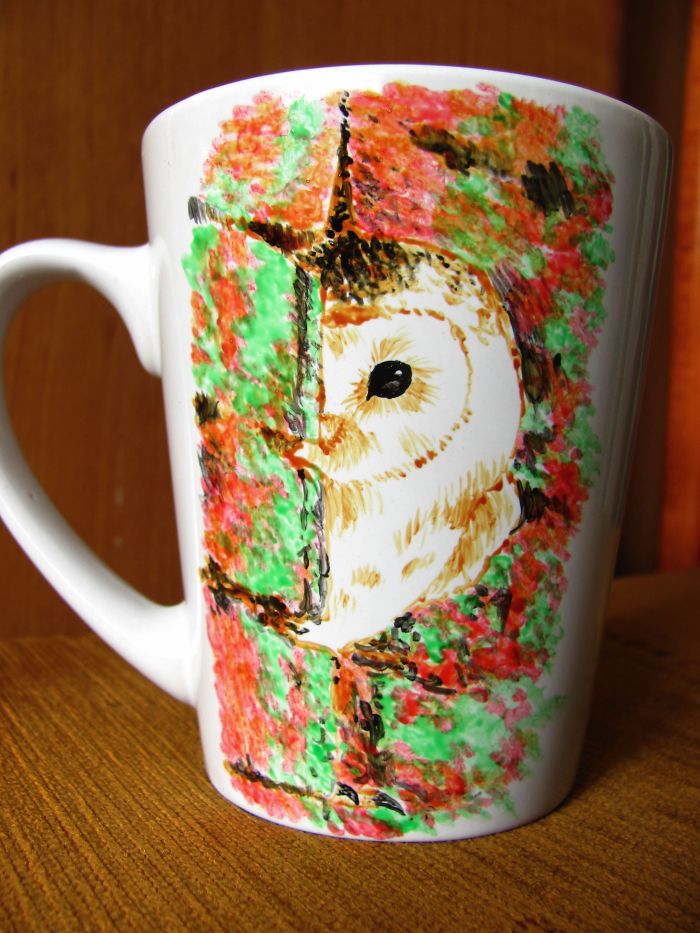I Paint Animals On Boring Cups To Make Them Special