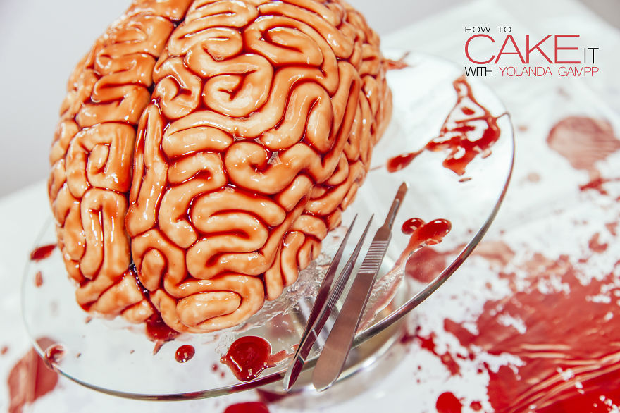 How To Make A Red Velvet Brain Cake For Halloween How To Make A Red Velvet Brain Cake For Halloween