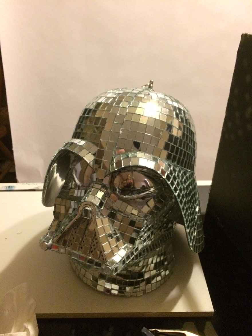 I Made A Darth Vader Disco Ball I Made A Darth Vader Disco Ball