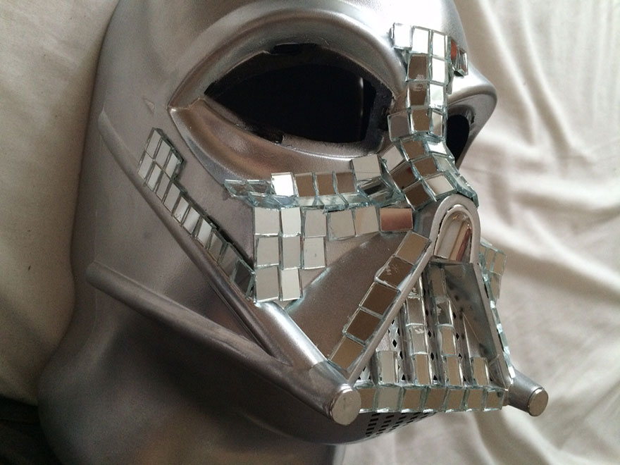 I Made A Darth Vader Disco Ball