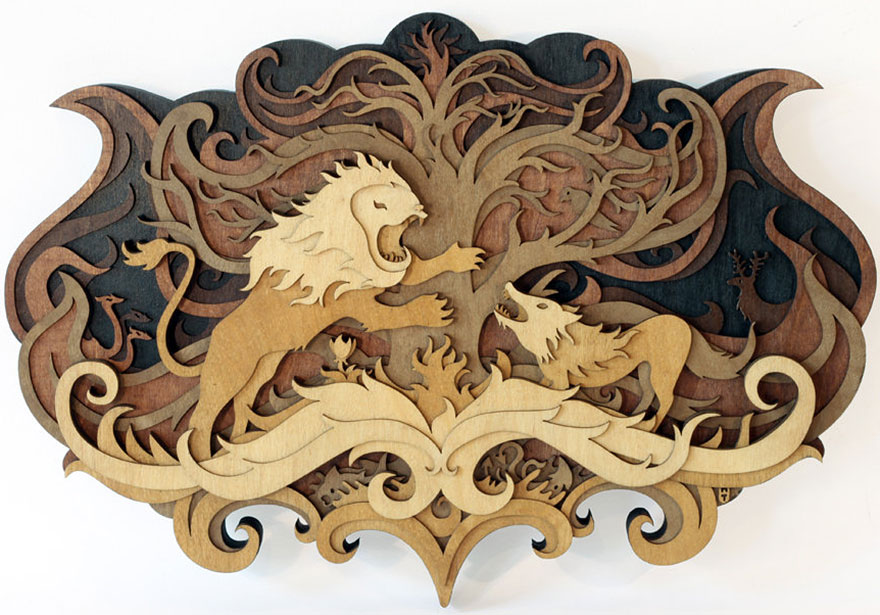 I Build Fantasy Worlds From Laser Cut Wood I Build Fantasy Worlds From Laser Cut Wood