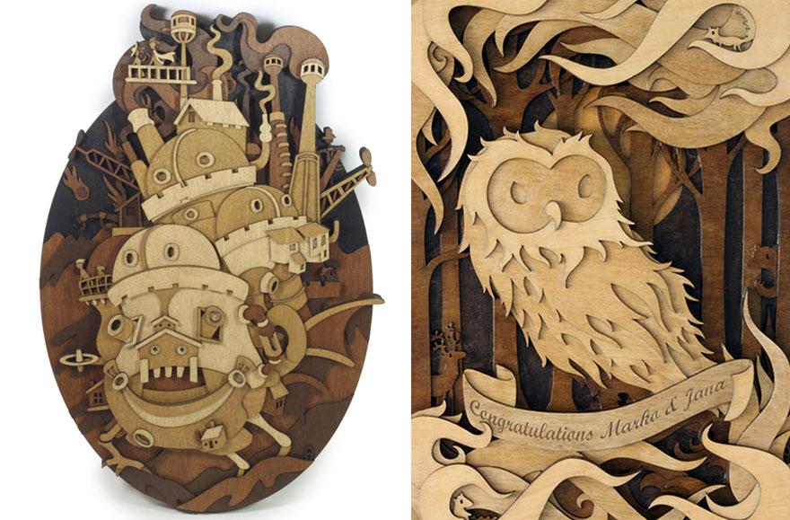 I Build Fantasy Worlds From Laser Cut Wood I Build Fantasy Worlds From Laser Cut Wood