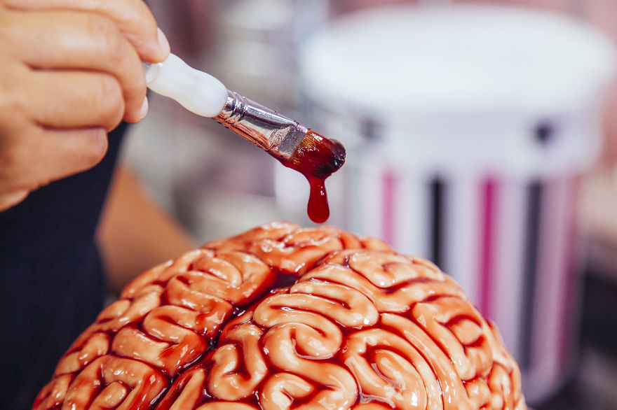 How To Make A Red Velvet Brain Cake For Halloween How To Make A Red Velvet Brain Cake For Halloween
