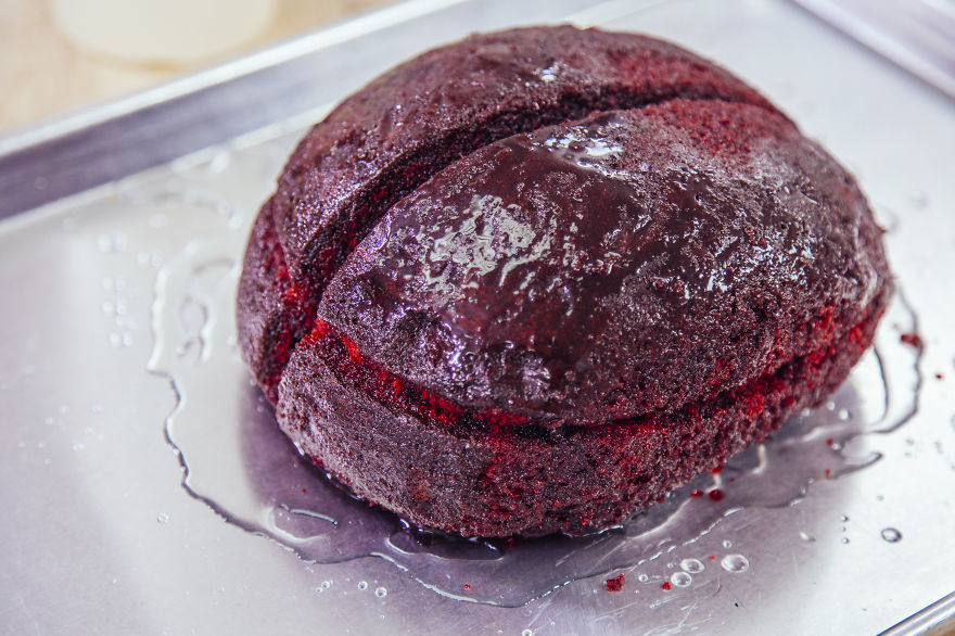 How To Make A Red Velvet Brain Cake For Halloween How To Make A Red Velvet Brain Cake For Halloween